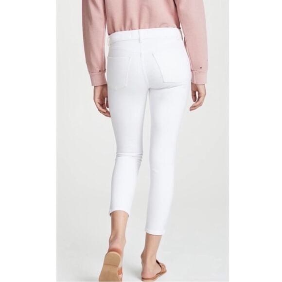 DL1961 Smart Denim Florence Cropped Instasculpt White denim Women’s Size 28 NWT - Picture 2 of 15